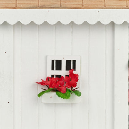 Decorative birdhouse in country style