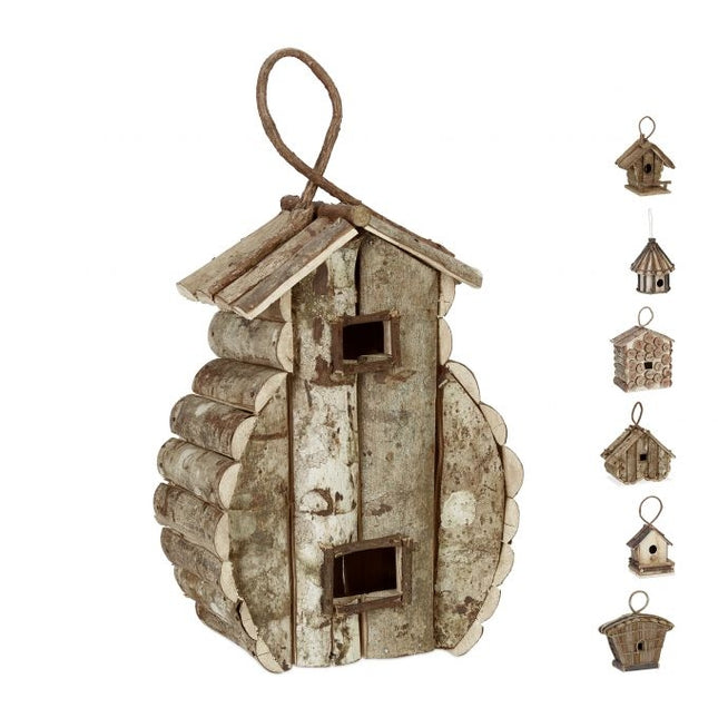 Decorative bird house in various designs