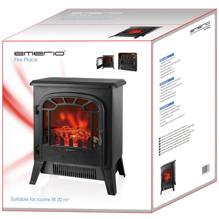 Dekorativní krb s teplovzdušným ventilátorem 1850W FP-121933