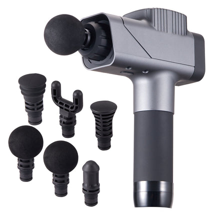 Deep Tissue Massage Gun – 8 Speeds, 6 Heads, 2500mAh