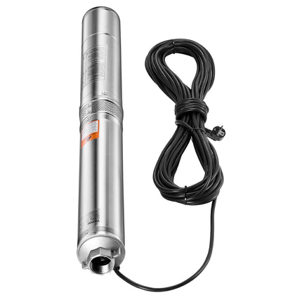 Deep Well Submersible Pump, 1100W, 75 m Head, IP68