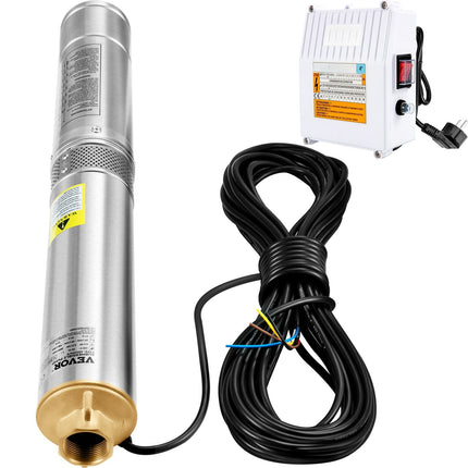 Deep Well Submersible Pump 370W, 110 L/min, 44 m Head