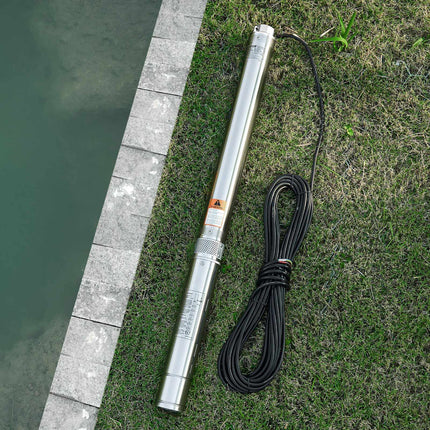 Deep Well Submersible Pump, 910W, 100 L/min, 53 m