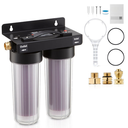 Deionized Water Car Wash Filter, 2 x 0.5L Resin