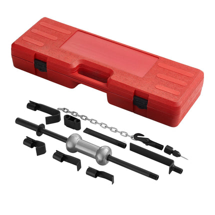 Dent Puller Kit, 13-in-1 10 lb Slide Hammer With Case