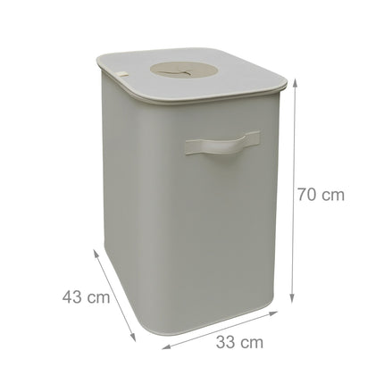 Úložný box na zálohované lahve, 100L – voděodolný, hygienický