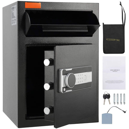 Depository Safe with Drop Slot, 2.5 Cu Ft, Keypad Lock