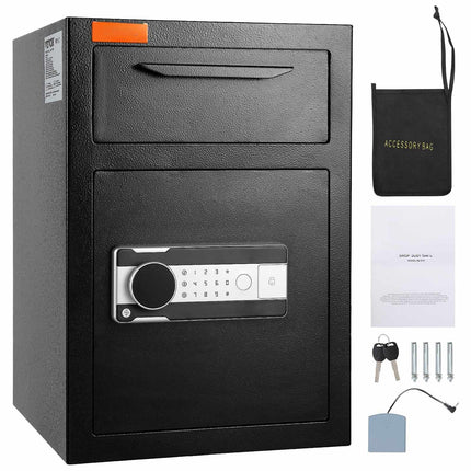 Depository Safe with Drop Slot, 2.5 Cu Ft, Keypad Lock