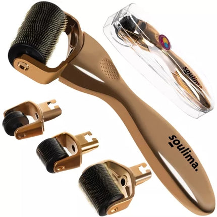 Derma roller 3v1 0.25/0.5/1.5mm Soulima 22846