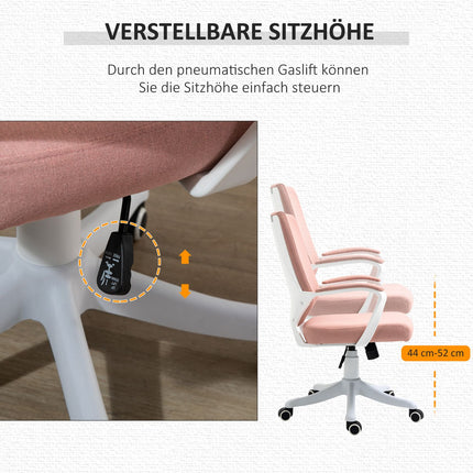 Ergonomická židle k psacímu stolu, nastavitelná výška, silné polstrování