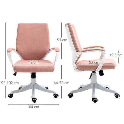 Ergonomická židle k psacímu stolu, nastavitelná výška, silné polstrování