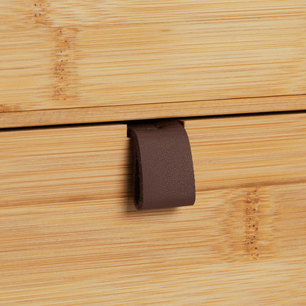 Stolní organizér se 3 bambusovými zásuvkami