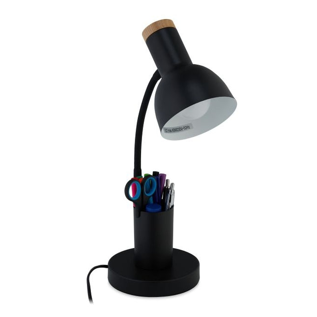 Desk lamp with pen holder