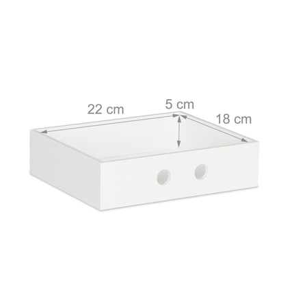 Stolní organizér se 2 zásuvkami