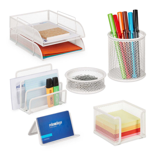 Schreibtisch-Organisationsset 7-teilig