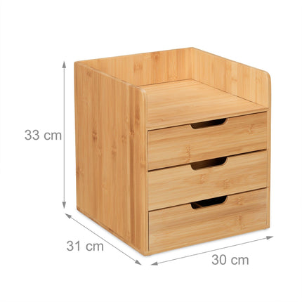 Stolní organizér se 3 zásuvkami