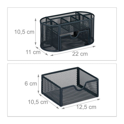 Stolní organizér s 9 přihrádkami