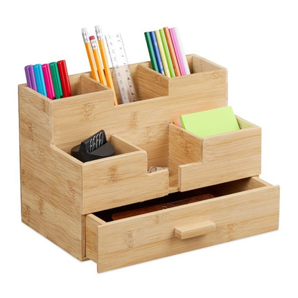 Stolní organizér se zásuvkou