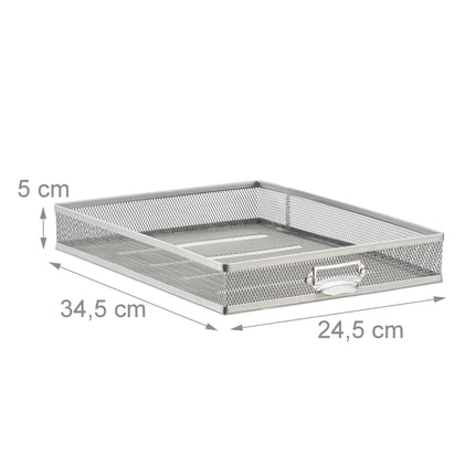 Úložný box na stůl A4 s 10 zásuvkami