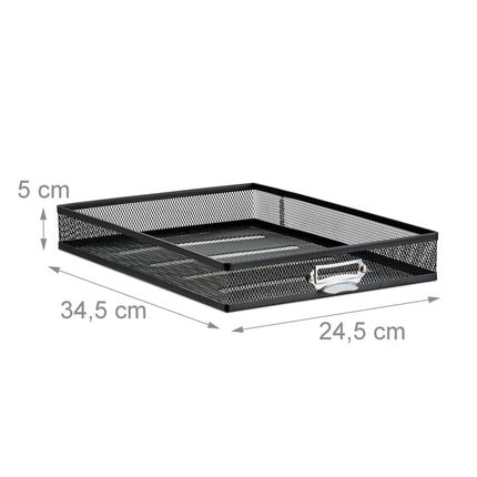 Úložný box na stůl A4 s 10 zásuvkami