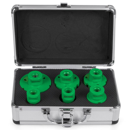 Diamond Hole Saw Set, 6-Piece M14 20–60 mm