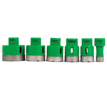 Diamond Hole Saw Set, 6-Piece M14 20–60 mm