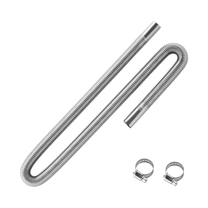 Diesel Heater Exhaust Hose 1200mm, 25mm, 2 Clamps