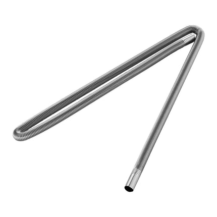 Diesel Heater Exhaust Hose 1980mm, Stainless, 2 Clamps