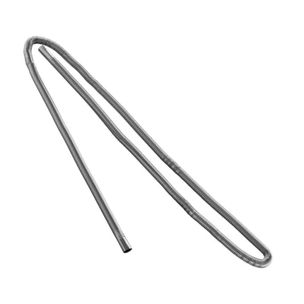 Diesel Heater Exhaust Hose, 3000mm Stainless, 2 Clamps