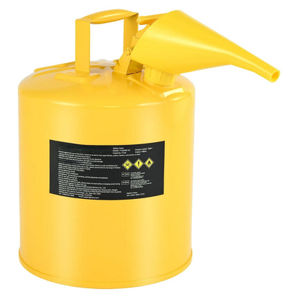 Diesel Safety Can 5 Gal Type I, Flame Arrester, Funnel