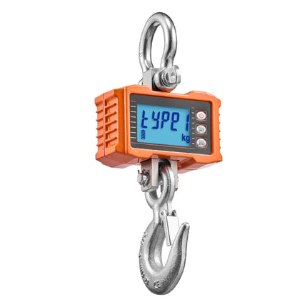 Digital Crane Scale 4400 lb, LCD Display, Remote Control