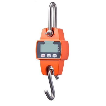 Digital Crane Scale 660 lb, Cast Aluminum, LCD Display