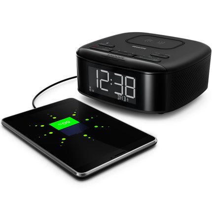 Digitální rádiobudík DAB+/FM s QI nabíjením
