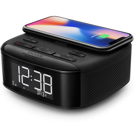 Digitální rádiobudík DAB+/FM s QI nabíjením