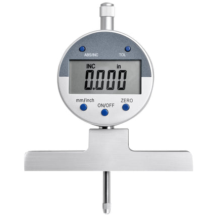 Digital Depth Micrometer 0-558.8 mm, 0.01 mm, 4 Anvils