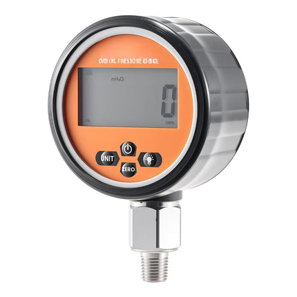 Digital Hydraulic Pressure Gauge 0-700 Bar, NPT Base Entry