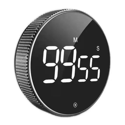 Digitální kuchyňská minutka, LED displej, magnetická, černá