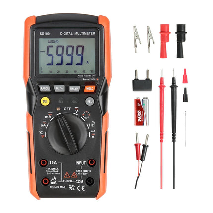 Digital Multimeter, 6000-Count TRMS Auto-Ranging LoZ
