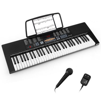 Digitální piano pro začátečníky, 61 kláves, 300 zvuků