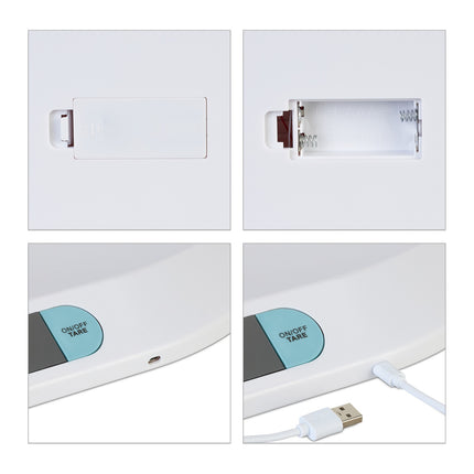 Digitální kojenecká váha s USB kabelem