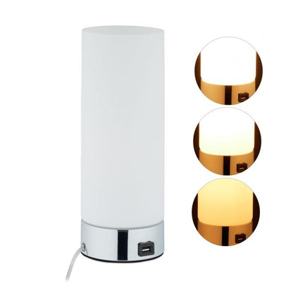 Stmívatelná stolní lampa s USB