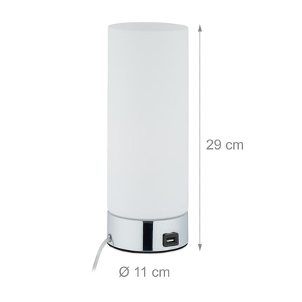 Stmívatelná stolní lampa s USB