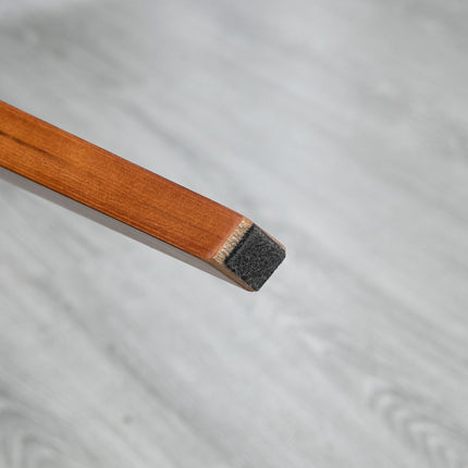 Jídelní židle, sada 2 ks, černá umělá kůže, dřevěný rám