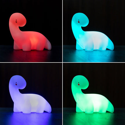 Vícebarevná LED lampa dinosaurus Lightosaurus InnovaGoods