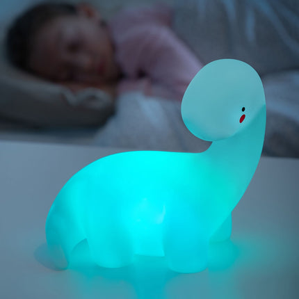 Vícebarevná LED lampa dinosaurus Lightosaurus InnovaGoods