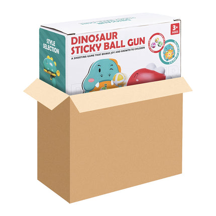 Dinosaur Shooting Game for Kids, Foam Balls & Shield