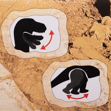 Dinosauři - pohyblivé figurky, 6 ks 22398