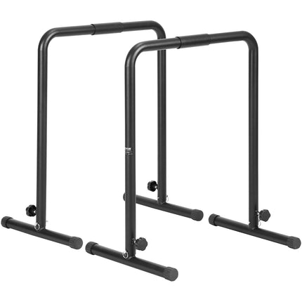 Dip Bars, Adjustable Height, 440 lb Capacity, Steel