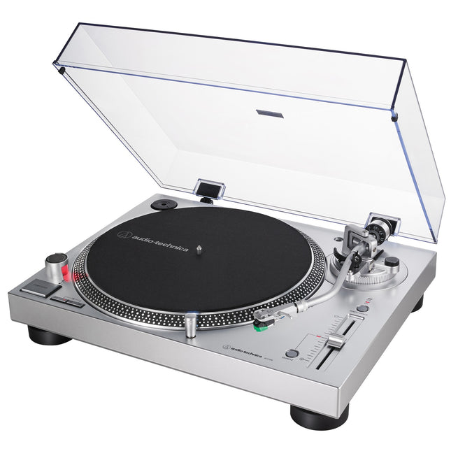 Direct Drive Turntable with USB, Manual, Silver