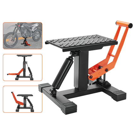 Dirt Bike Hydraulic Lift Stand, 440 lb, 10–18 in